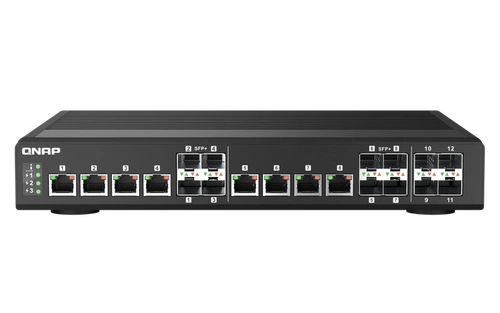 Přepínač QNAP QSW-IM1200-8C 1x 1Gb 4x SFP+ 8x RJ-45/SFP+