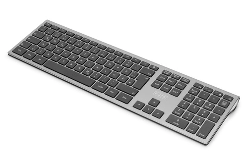 Klávesnice Bezdrátové připojení Digitus DA-20159 QWERTZ