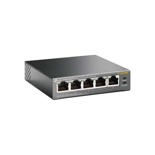Přepínač TP-LINK TL-SG1005P 5x 1Gb 65 W PoE+