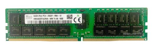 Paměť RAM 1x 64GB Hynix ECC REGISTERED DDR4 2Rx4 2933MHz PC4-23400 RDIMM | HMAA8GR7AJR4N-WM