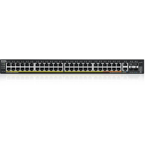 Přepínač Zyxel XGS2220-54FP-EU0101F 48x 1Gb | 2x 10Gb 4x SFP+ 960 W PoE+ / PoE++