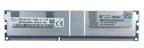 Paměť RAM 1x 32GB Hynix LOAD REDUCED DDR3 1333MHz PC3-10600 LRDIMM | HMT84GL7MMR4A-H9