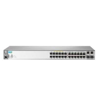 Přepínač HPE J9625A-RFB 24x 100Mb 2x SFP+ 382 W PoE+